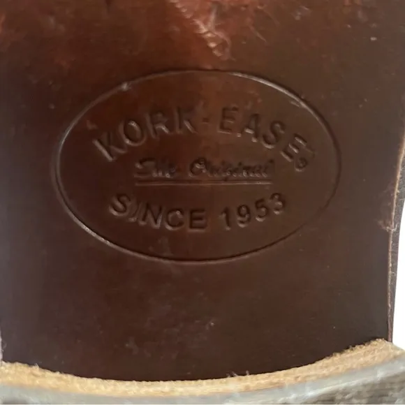 Kork Ease Women’s Size 9 Brown Leather Ankle Chelsea Boots Velma Pull On Classic