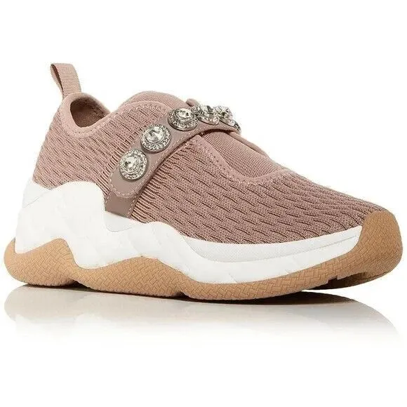 Kurt Geiger London Women's London Knit Jewel Rose/Pink Sand EUR 38.5 US 8