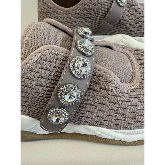 Kurt Geiger London Women's London Knit Jewel Rose/Pink Sand EUR 38.5 US 8
