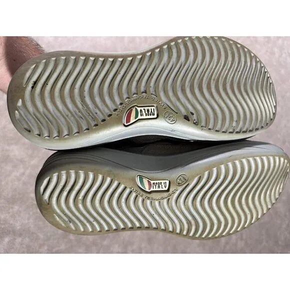 Kybun Sursee Mens Walk On Air Italy Comfort Luxury Gray Sneakers Size US 10 FLAW