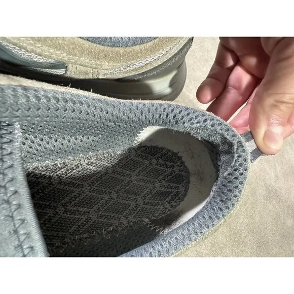 Kybun Sursee Mens Walk On Air Italy Comfort Luxury Gray Sneakers Size US 10 FLAW