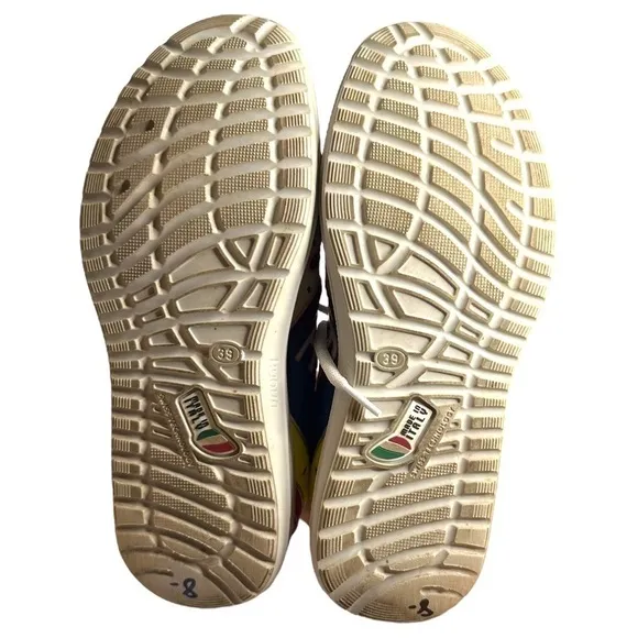KyBun USA Cirrus DXB Blue-Yellow Limited Edition Sneaker Size 8.5