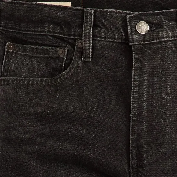 Levi’s Performance 502 Taper Stretch Space Walk Black 31x34 NWT