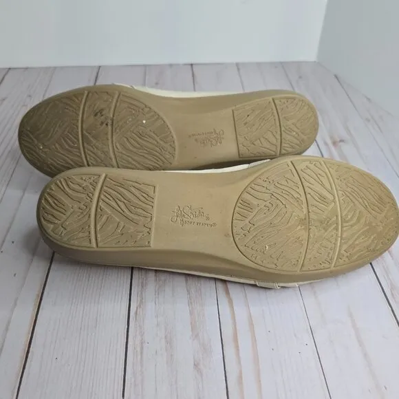 Lifestride Women's Northern Ballet Flat Almond Milk (Off White) Size 10Wide