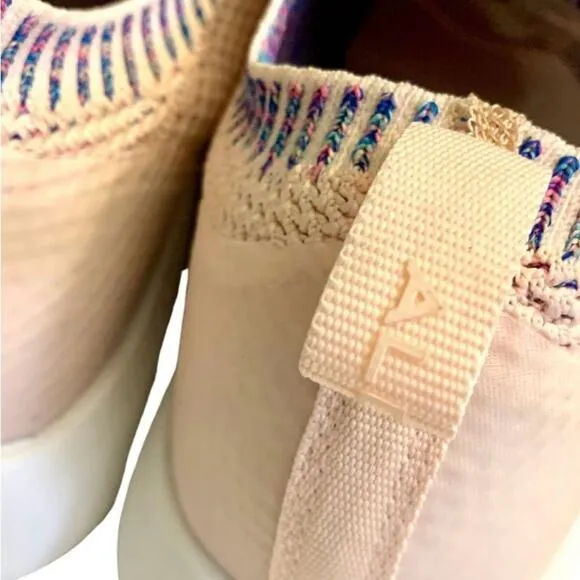 Light Pink ALDO Knit Sneakers Size 9 blush lightweight