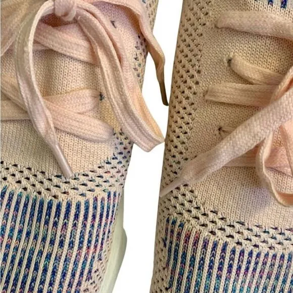 Light Pink ALDO Knit Sneakers Size 9 blush lightweight