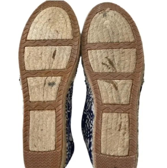 LILLY PULITZER Pulitzer Upstream Floral Slip-On Espadrille Flats NWT