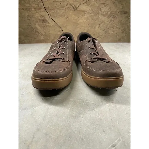 LL Bean Mountainside Oxfords Men’s 12 Brown Hiking Sneaker