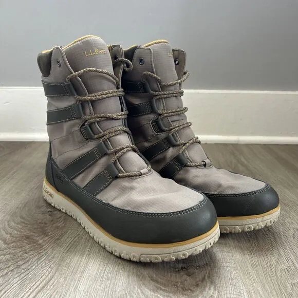 LL Bean Ultralight Insulated Boots Tek 2.5 Mens 10 Waterproof Hiking Lightweight
