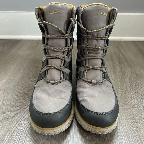 LL Bean Ultralight Insulated Boots Tek 2.5 Mens 10 Waterproof Hiking Lightweight