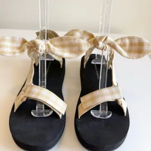 Loeffler Randall Maisie Gingham Sandals