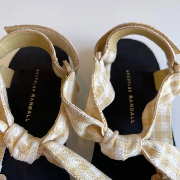 Loeffler Randall Maisie Gingham Sandals