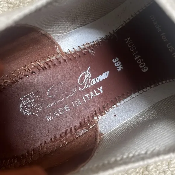 Loro Piana 360 Flexy Sneaker Slip Ons 39.5