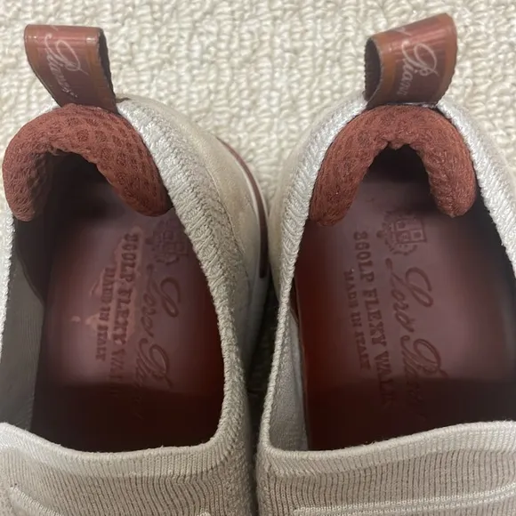 Loro Piana 360 Flexy Sneaker Slip Ons 39.5