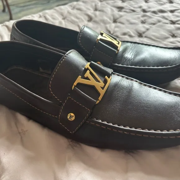 Louis Vuitton Monte Carlo Loafers Slip-Ons size 43/9