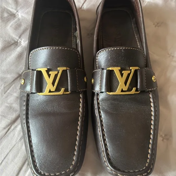 Louis Vuitton Monte Carlo Loafers Slip-Ons size 43/9