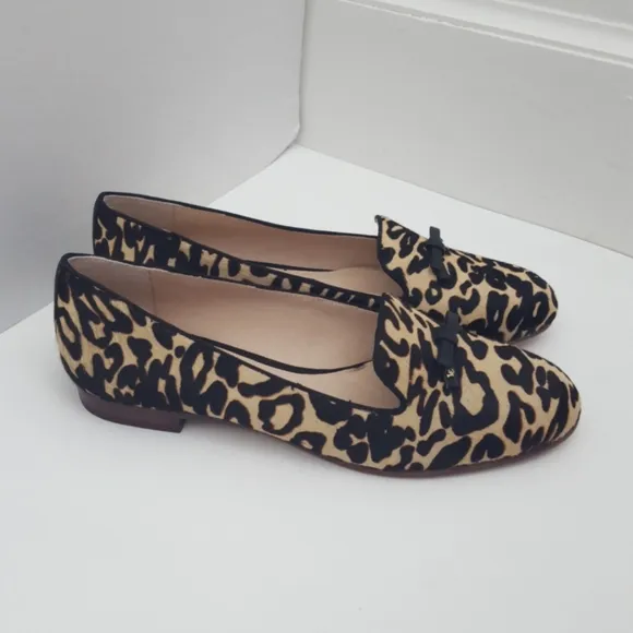 Louise et Cie Anniston leopard print leather flats