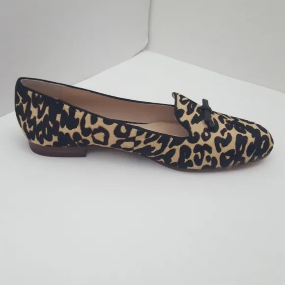 Louise et Cie Anniston leopard print leather flats