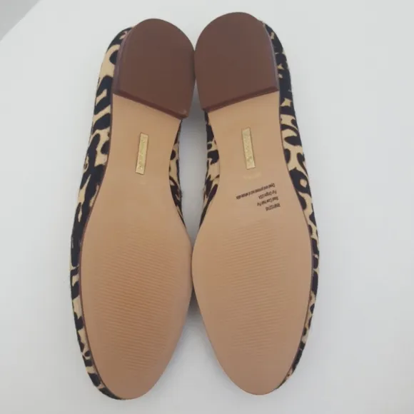 Louise et Cie Anniston leopard print leather flats