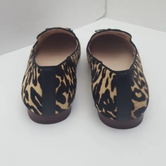 Louise et Cie Anniston leopard print leather flats