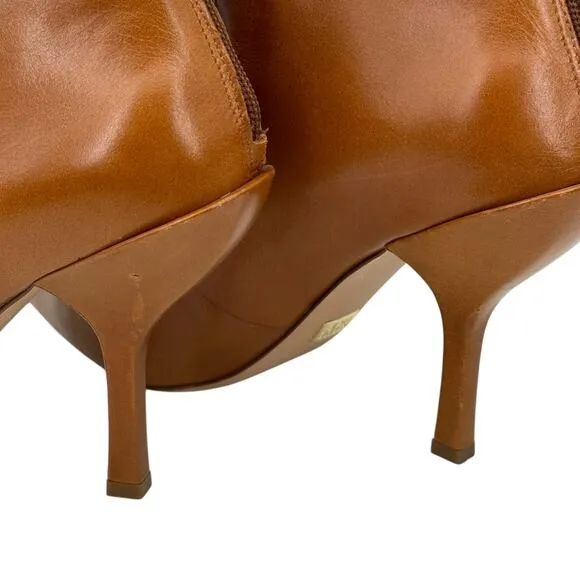 Louise et Cie Vanida Boot Women's SZ 9 Brown Pointed Toe Witchy Whimsy Flirty