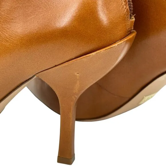 Louise et Cie Vanida Boot Women's SZ 9 Brown Pointed Toe Witchy Whimsy Flirty