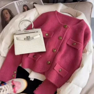 Lovely Feminine and Trendy Chic Topcoat