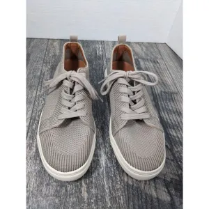 Lucky Brand LP-Laddix Women's Knit Lace Up Sneakers Taupe Size 7.5 NEW