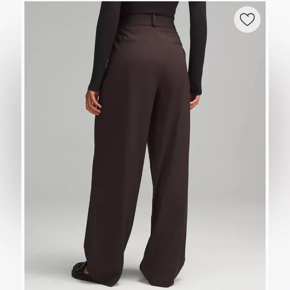 Lululemon Pleat-Front High-Rise Trouser PantsRegular