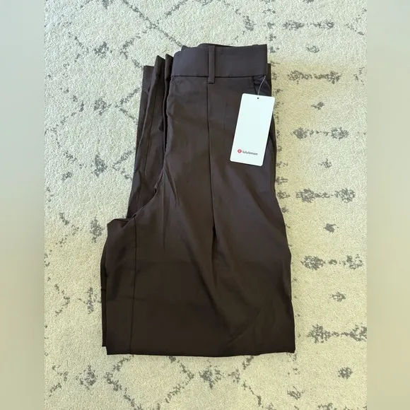Lululemon Pleat-Front High-Rise Trouser PantsRegular