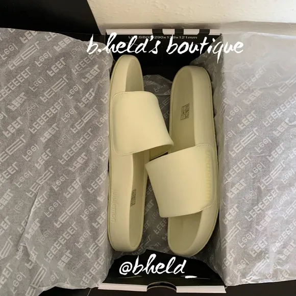 lululemon Restfeel Women’s Slide in Lemon Ice Yellow Size 10 Brand New NWT