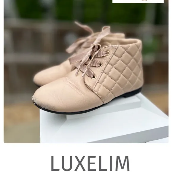 Luxelim sz 26 Camilla leather girls Boots