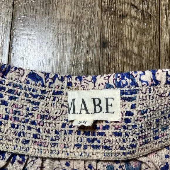 MABE Cass Cotton Mini Skirt Size XS
