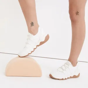 Madewell Field Knit Sneakers in White eyelet 7.5