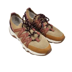 Madewell Field Knit Sneakers Lightweight Cushy Desert Dune Multi Size 6.5