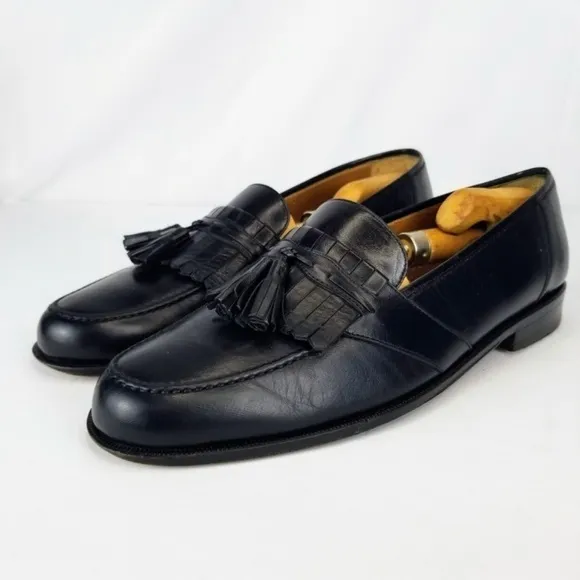 MAGNANNI- 9341 Vigo Kiltie Tassel Dress Formal Leather Moc Loafers Men's US 11M