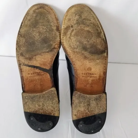 MAGNANNI- 9341 Vigo Kiltie Tassel Dress Formal Leather Moc Loafers Men's US 11M