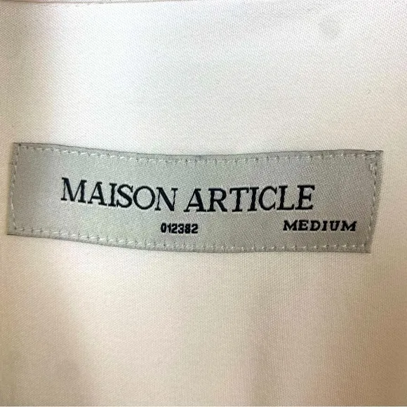 MAISON ARTICLE Horse Graphic Button Down Shirt size Medium