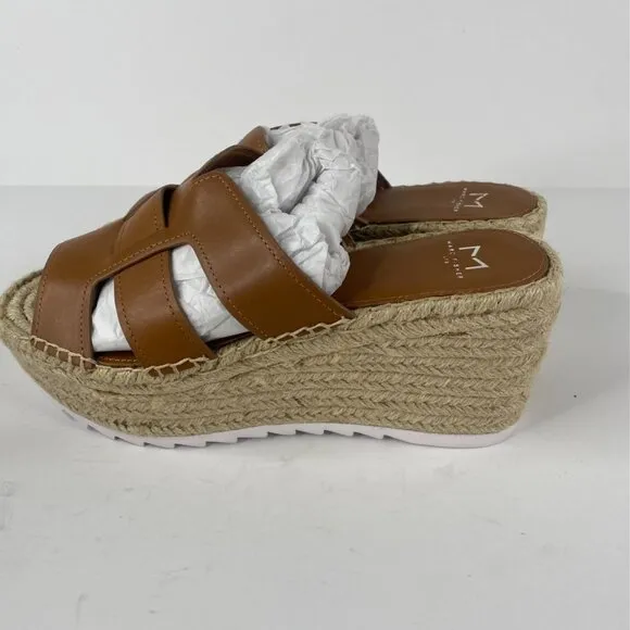 Marc Fisher Robbyn Espadrille Wedge Sandals 9.5M