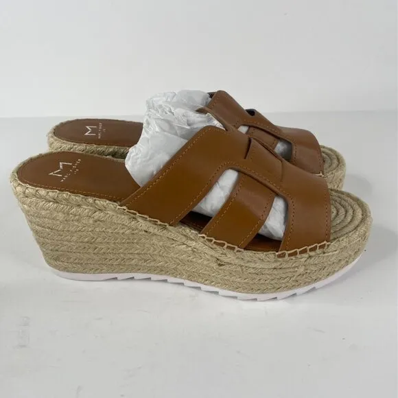 Marc Fisher Robbyn Espadrille Wedge Sandals 9.5M