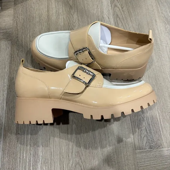 Marc Fisher Women's Hazelton Loafer Lite Latte Size 11