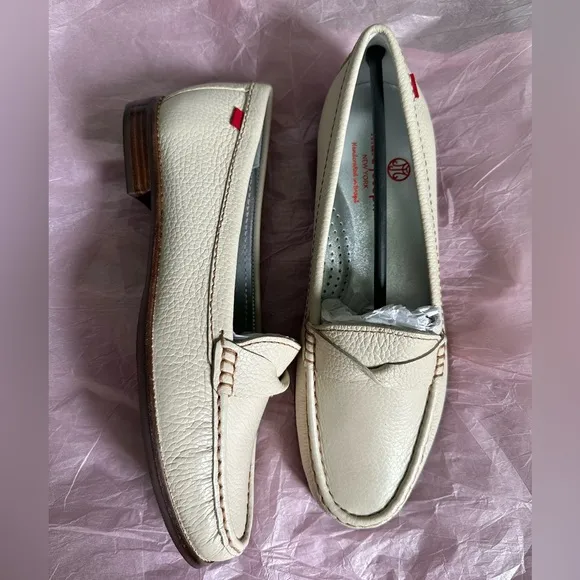 Marc Joseph Plymouth hand stitched leather loafers