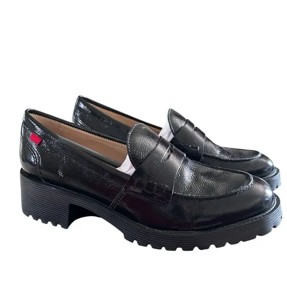 Marc Joseph - Women's Black Loafers - Size 8.5