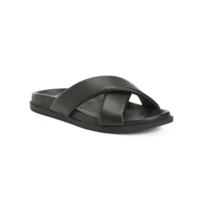 MARCELLA NYC Black Leather Riverside Sandals