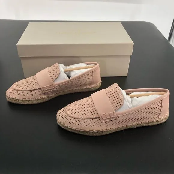 Marc Fisher Milla Light Pink Espadrille Loafers New in Box