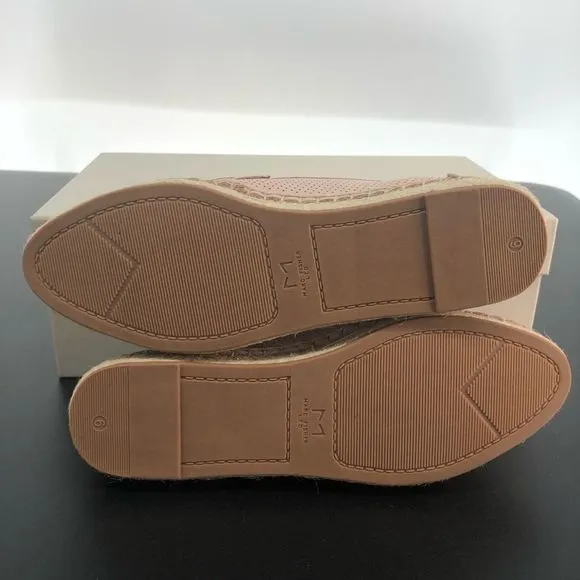 Marc Fisher Milla Light Pink Espadrille Loafers New in Box