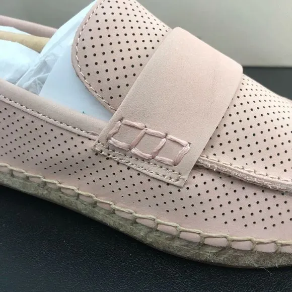 Marc Fisher Milla Light Pink Espadrille Loafers New in Box