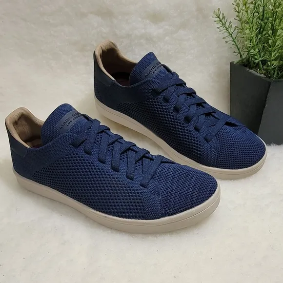 Mark Nason Los Angeles Bryson Navy Blue Sneakers Men Size 8