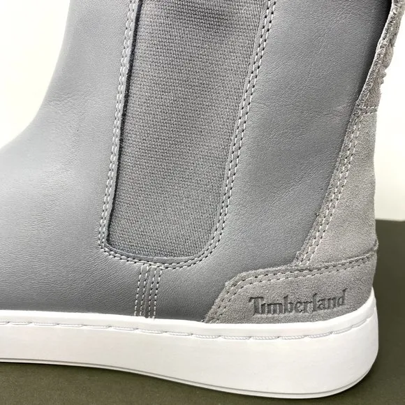 💖MEGA SALE💖Timberland Women's TB 0A24VX 085 ATLANTA GREEN CHELSEA Gray Boot
