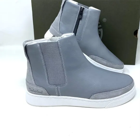 💖MEGA SALE💖Timberland Women's TB 0A24VX 085 ATLANTA GREEN CHELSEA Gray Boot